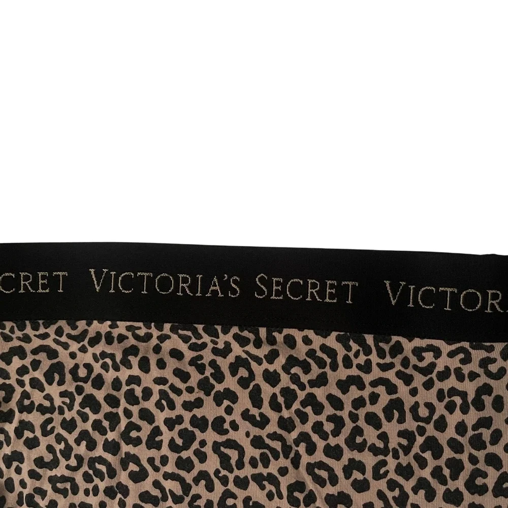 New Victoria's Secret XL Shortie Leopard Print Panties Cotton Extra‎ Large